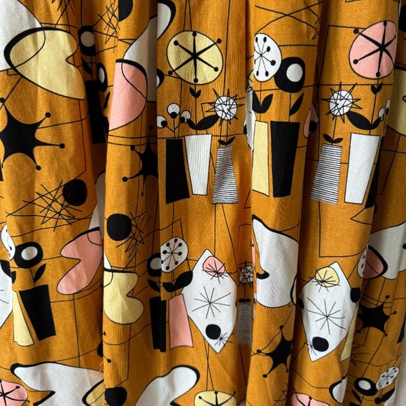 Modcloth x Dupenny Atomic Retro Brunch Dress Mid Mod Side Pockets Fit & Flare - Picture 16 of 16